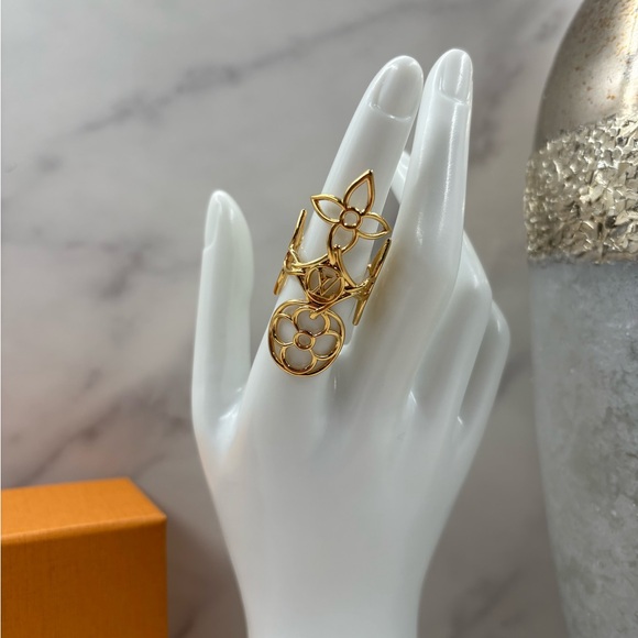 ❌SOLD❌🔥RARE!!! Louis Vuitton•Twiggy Ring Sz Small 6.5 - Picture 2 of 4